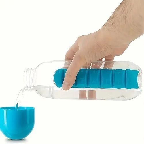 Bouteille Pilulier — Ton eau et tes pilules, toujours avec toi